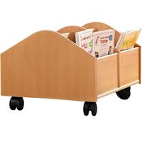Bücherkiste klein, Buche-Echtholz, Höhe 40 cm