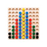 106.006.410 - Steckbrett leer, 81 Löcher