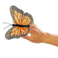 mini Schmetterling Fingerpuppe