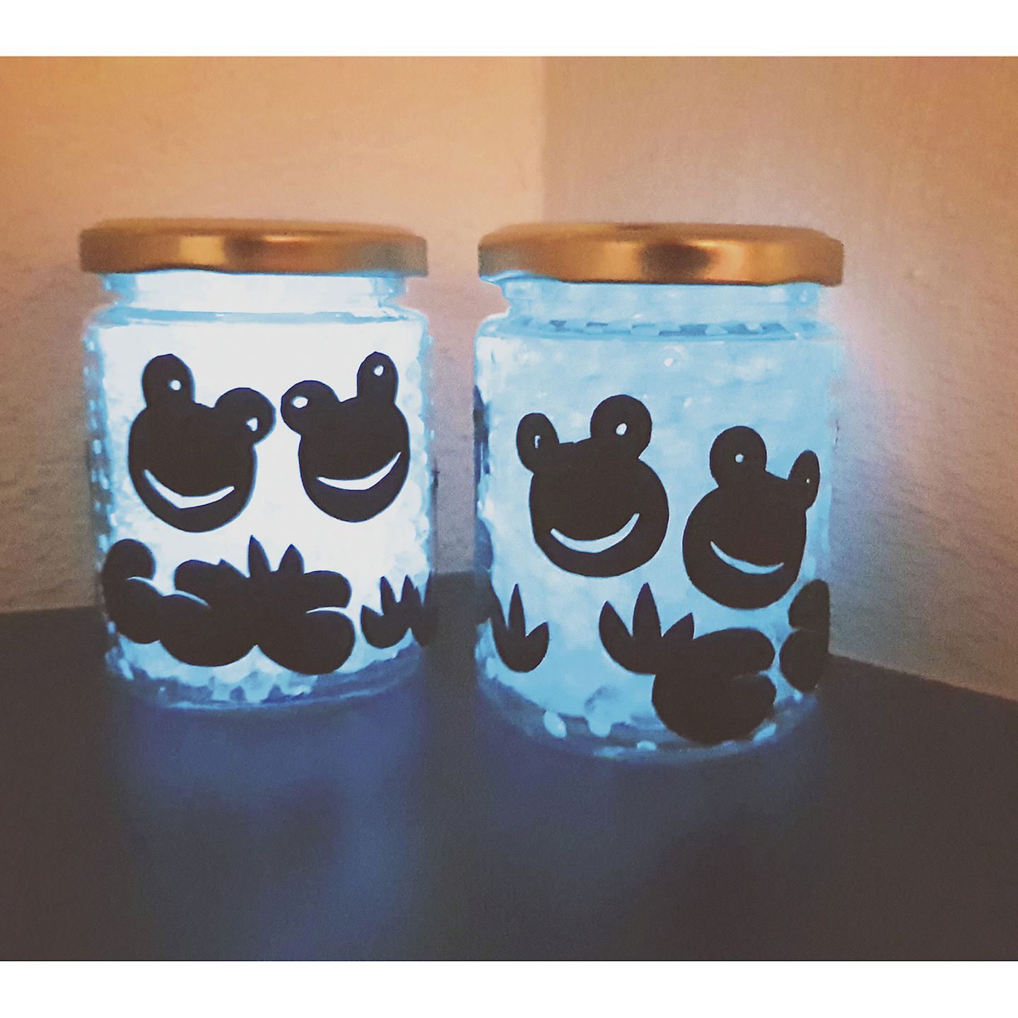 Sensorik-Kügelchen transparent