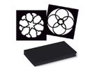 Tonzeichenpapier schwarz A4, 100 Blatt