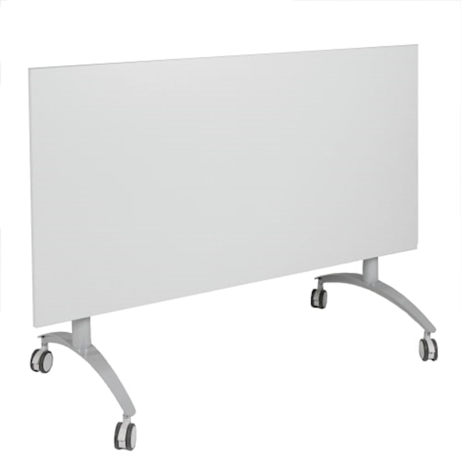 Seitenklapptisch fahrbar, B 160 x H 72 x T 80 cm