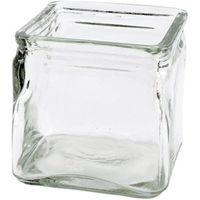 Kerzenglas gross 10 x 10 x 10 cm
