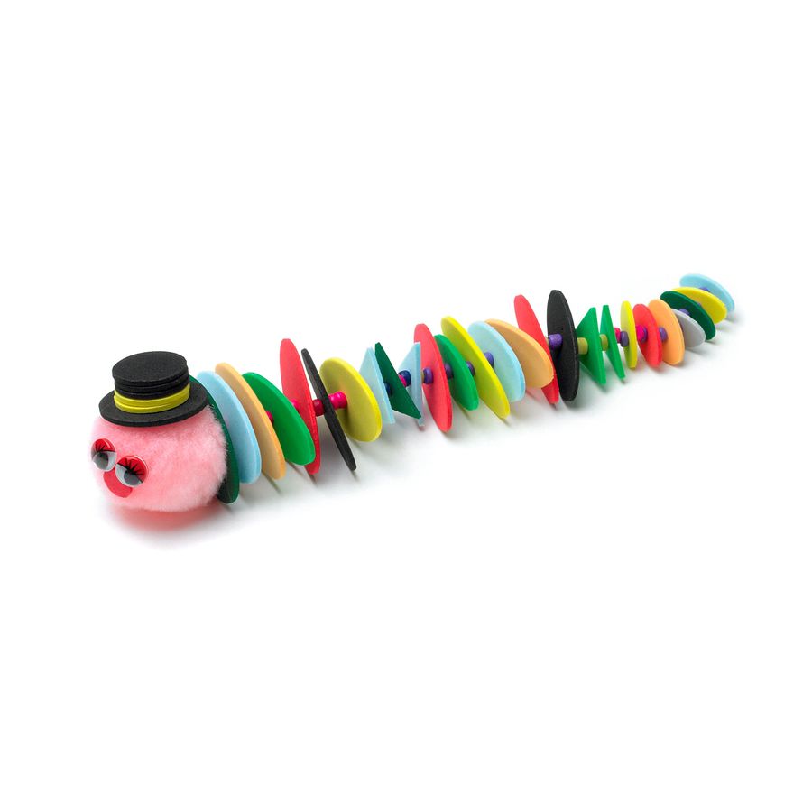 Moosgummi, geometrische Formen 200 Stk.