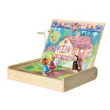 103.532.000 - Das kleine Buchtheater - 3 Märchen mit 7 Holzfiguren