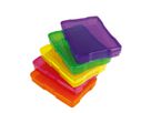 Farb-Boxen im Koffer bunt transparent, 13-tlg