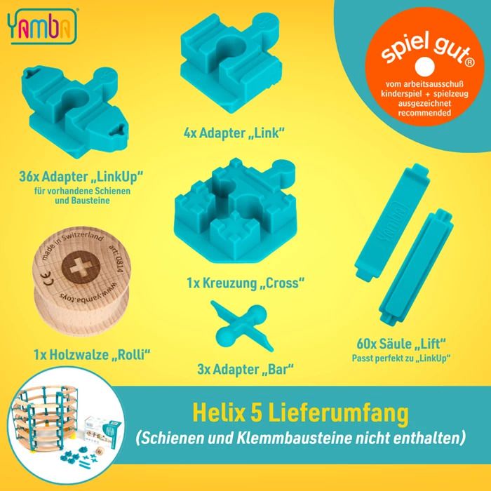 Yamba Starter-Set Helix 5, 164 Teile