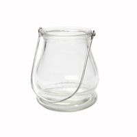 Laterne aus Glas mit Bügel
