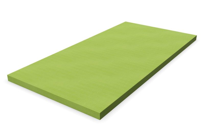 Fallschutzmatte ohne Klettecken, L 200 x B 100 x H 6 cm