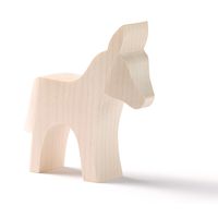 Esel roh, 12 cm