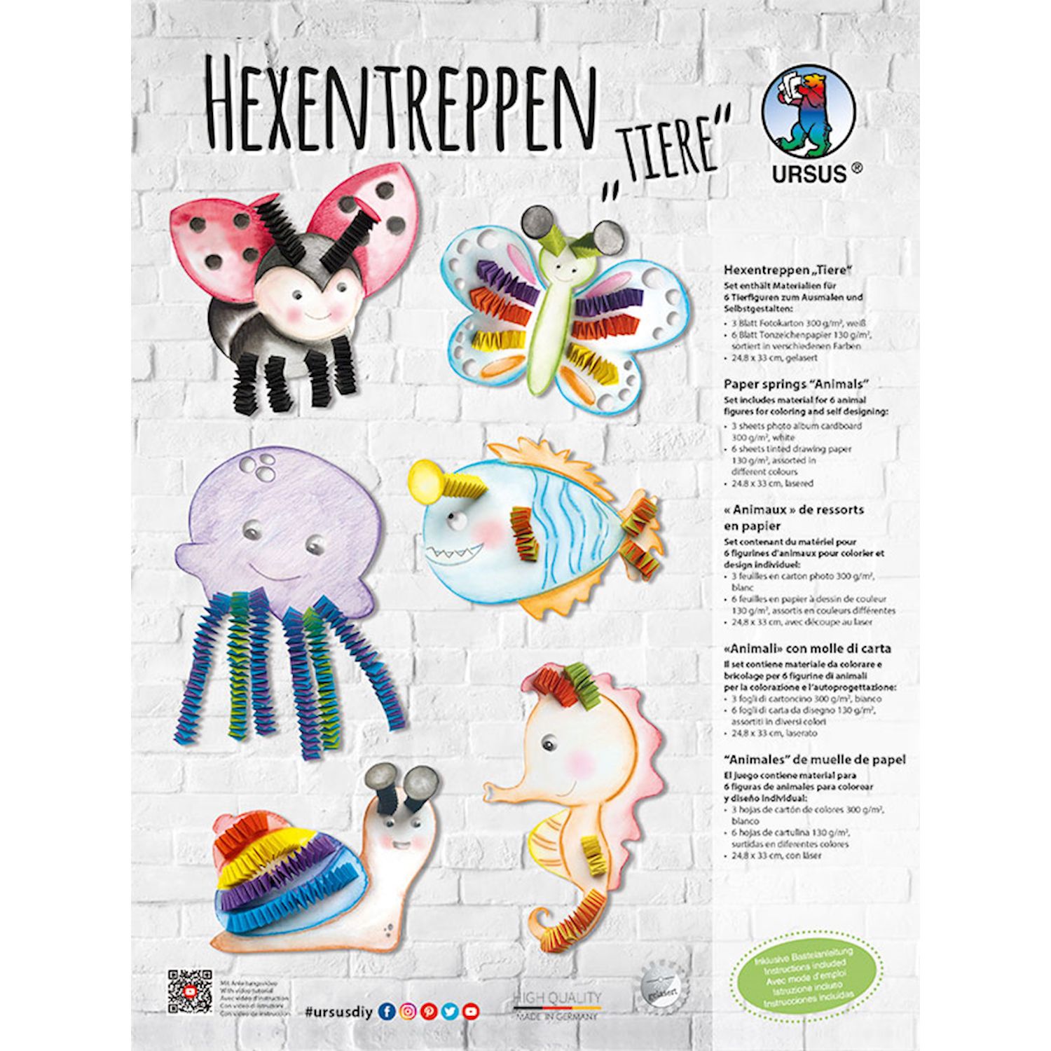 Hexentreppen Tiere