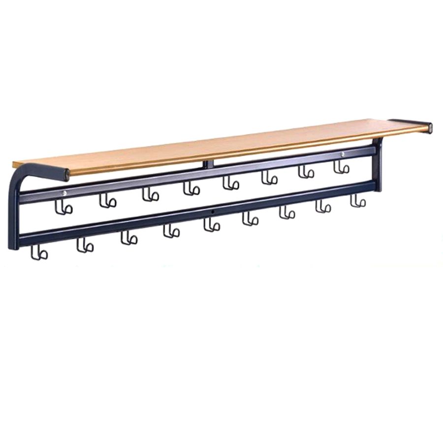 Garderobenhakenleiste mit 11 Haken, B 100 cm