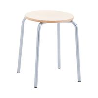 Stapelhocker mit Metallbeinen