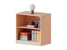Regal mit Sockel in Buche hell, B 100 x H 82 x T 40 cm