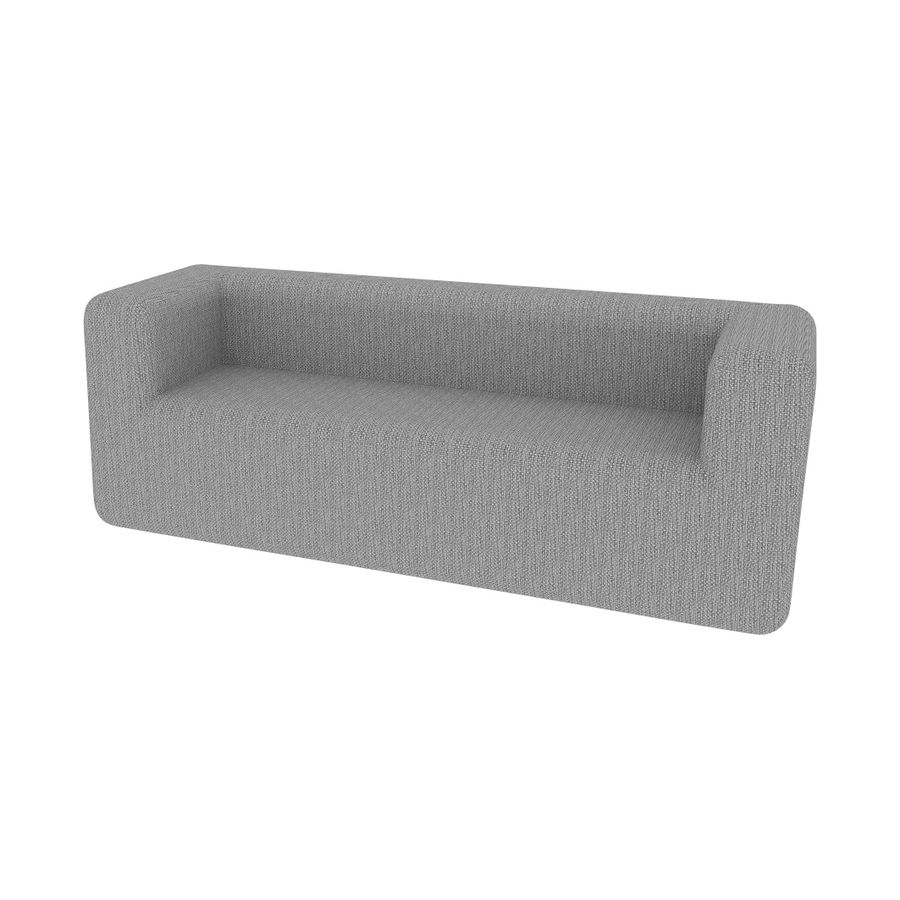 Hortsofa XL 3-Sitzer, mit Stoffbezug, Sitzhöhe 45 cm