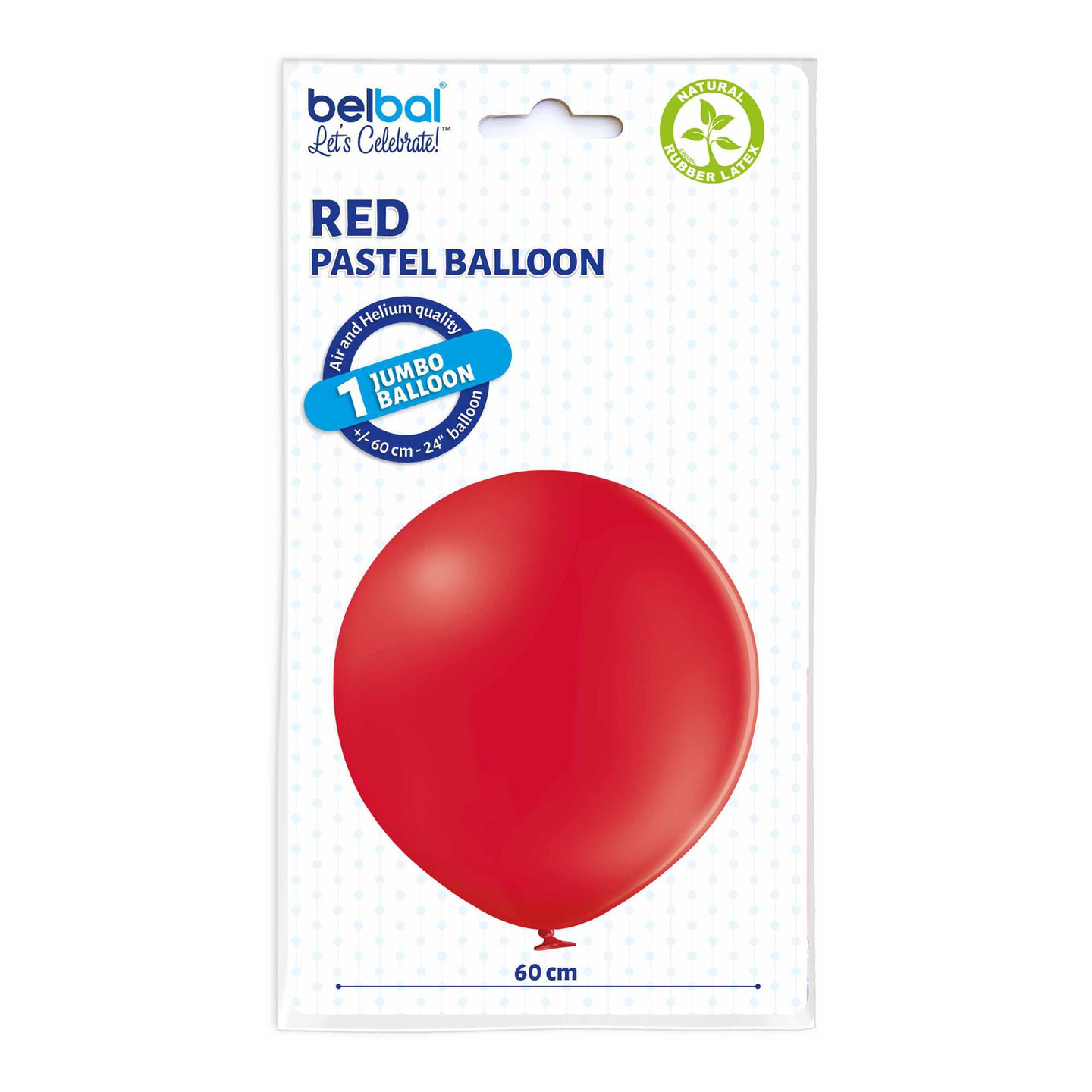 Riesenrundballon rot Ø 60 cm