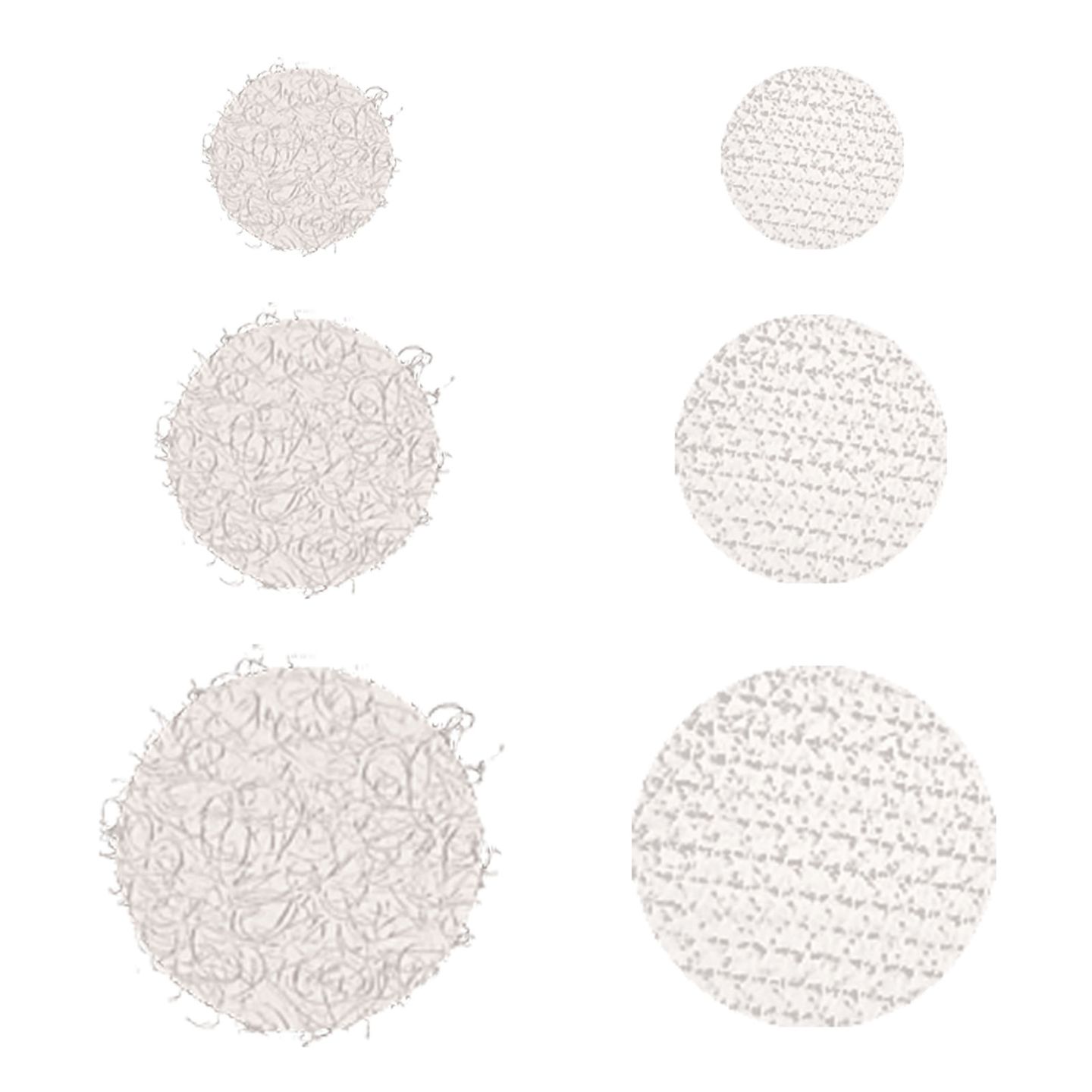 Klettpunkte selbstklebend 84 Paar