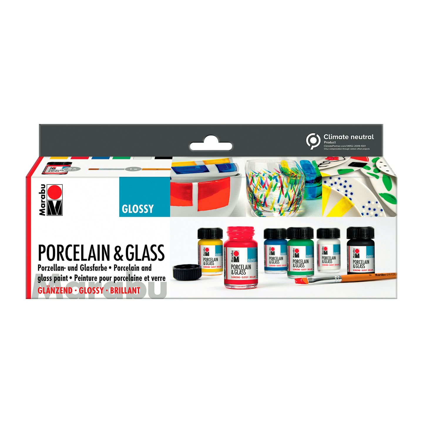 Porcelaine & Glass Glossy Starterset