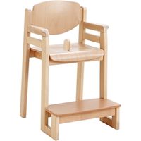 Hochstuhl Favorit XL mit Sitzknopf für Tischöhe 59 cm, Sitzhöhe 26 cm