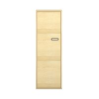 Pureo Türenschrank, Griff rechts, Scharnier links, Furnier
mit 3 Einlegeböden
B 50 x H 150 x T 42 cm
