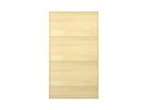 Pureo Türenschrank unten offen, Furnier
mit 3 Einlegeböden
B 100 x H 175 x T 42 cm