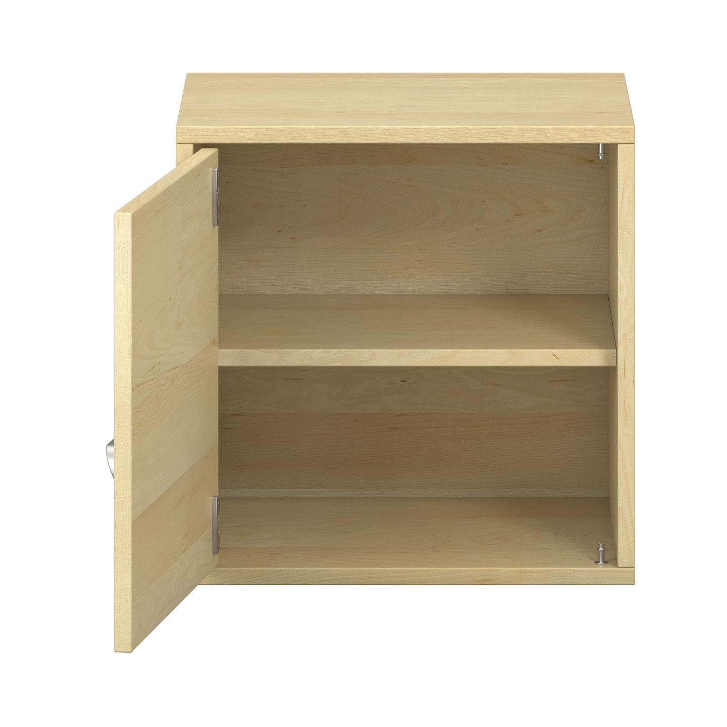 Pureo Hängeschrank mit Tür links, Furnier, mit 1 Einlegeboden, B 50 x H 50 x T 42 cm