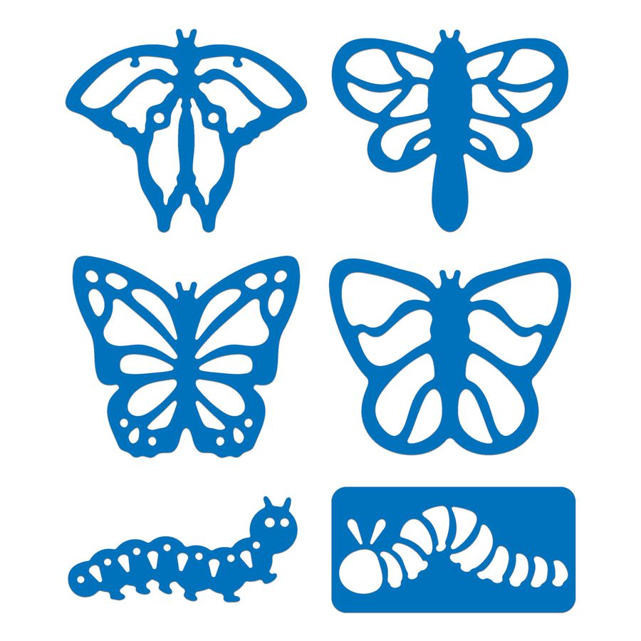 Schablonen Schmetterling
