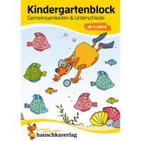 Kindergartenblock Gemeinsamkeiten und Unterschiede ab 4 Jahre