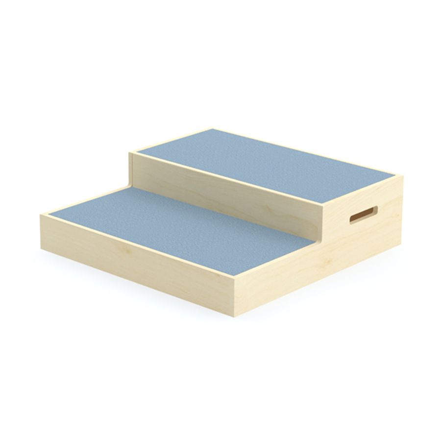 Baupodest-Stufe, B 70 x H 10 / 20 x T 70 cm