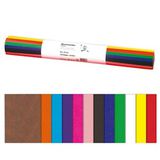 214.131.100 - Blumenseide sortiert, 125 Bogen, 12 Farben