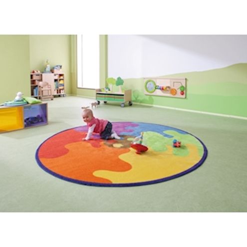 Teppich Farben, Ø 2 m