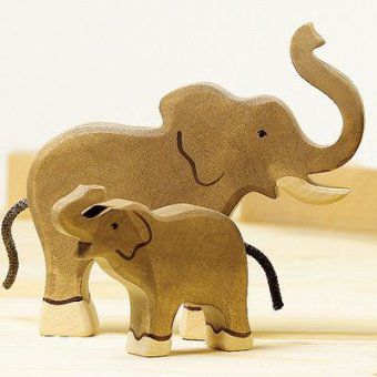 Elefant Rüssel oben