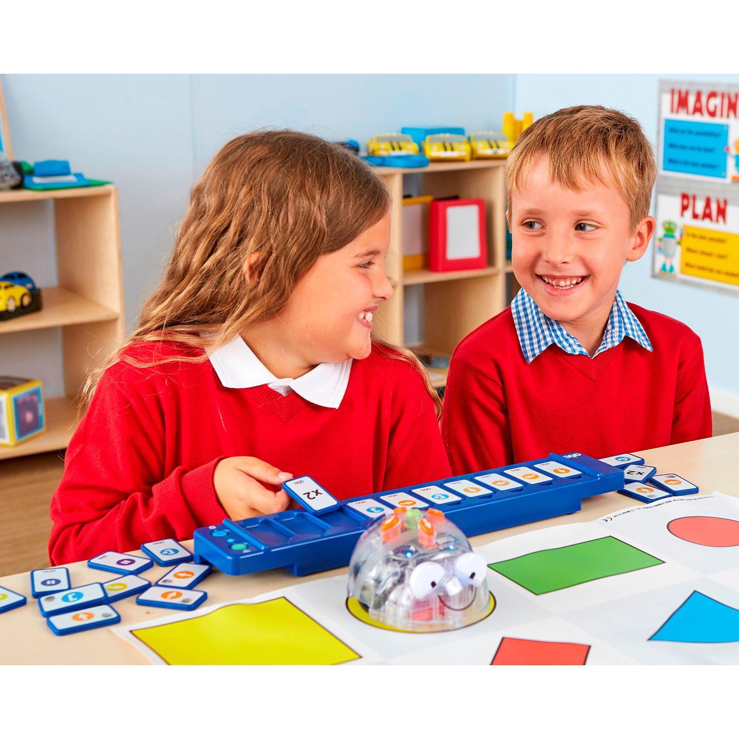 Blue-Bot Tactile Reader Programmierleiste