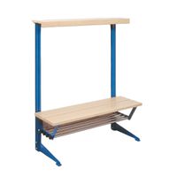 Garderobe freistehend ProSpiel, Breite 100 cm mit 5 Haken