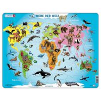 Tiere der Welt, Puzzle 28 Teile