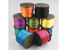 Satinkordeln 2 mm, 10 kräftige Farben