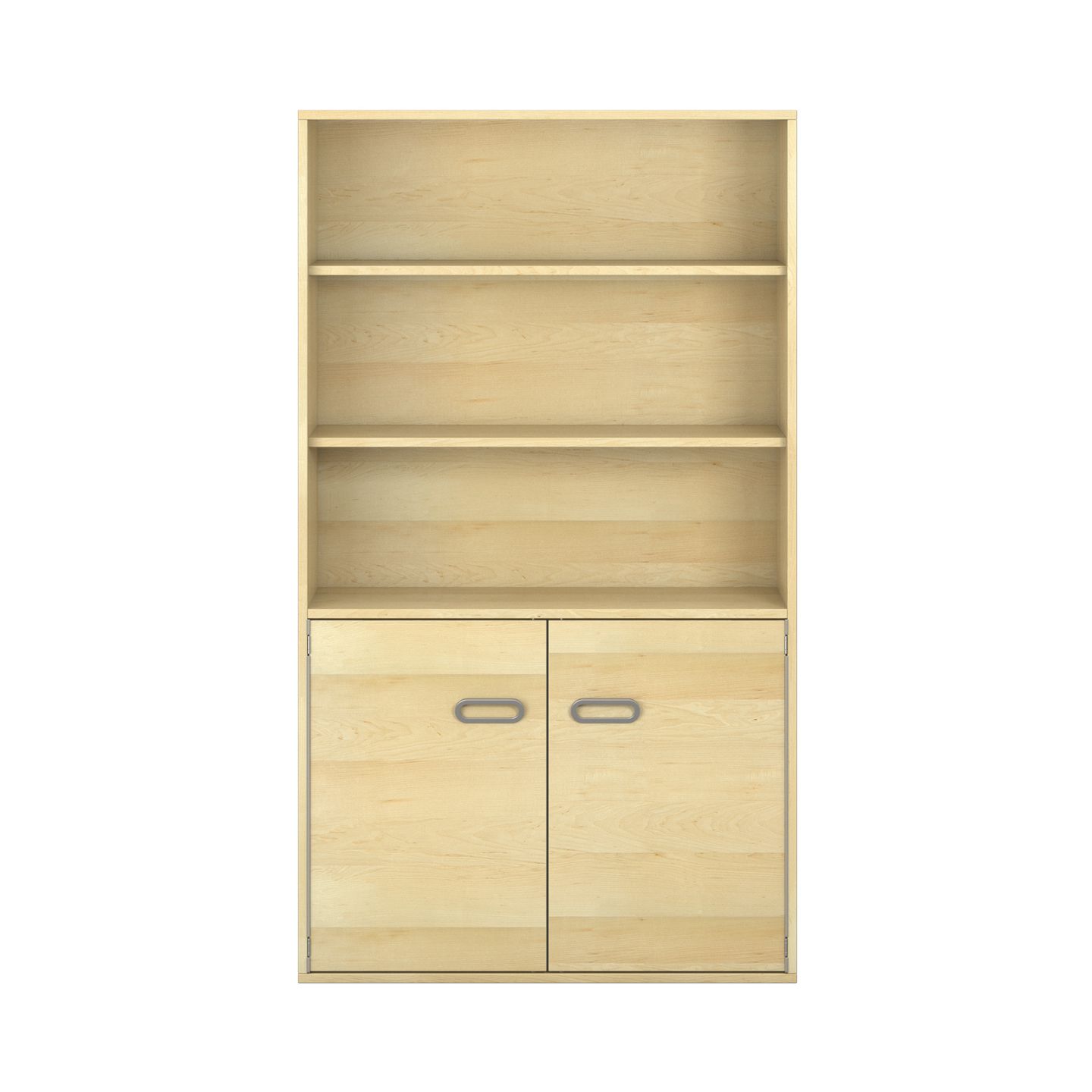 Pureo Türenschrank oben offen, Furnier
mit 3 Einlegeböden
B 100 x H 175 x T 42 cm