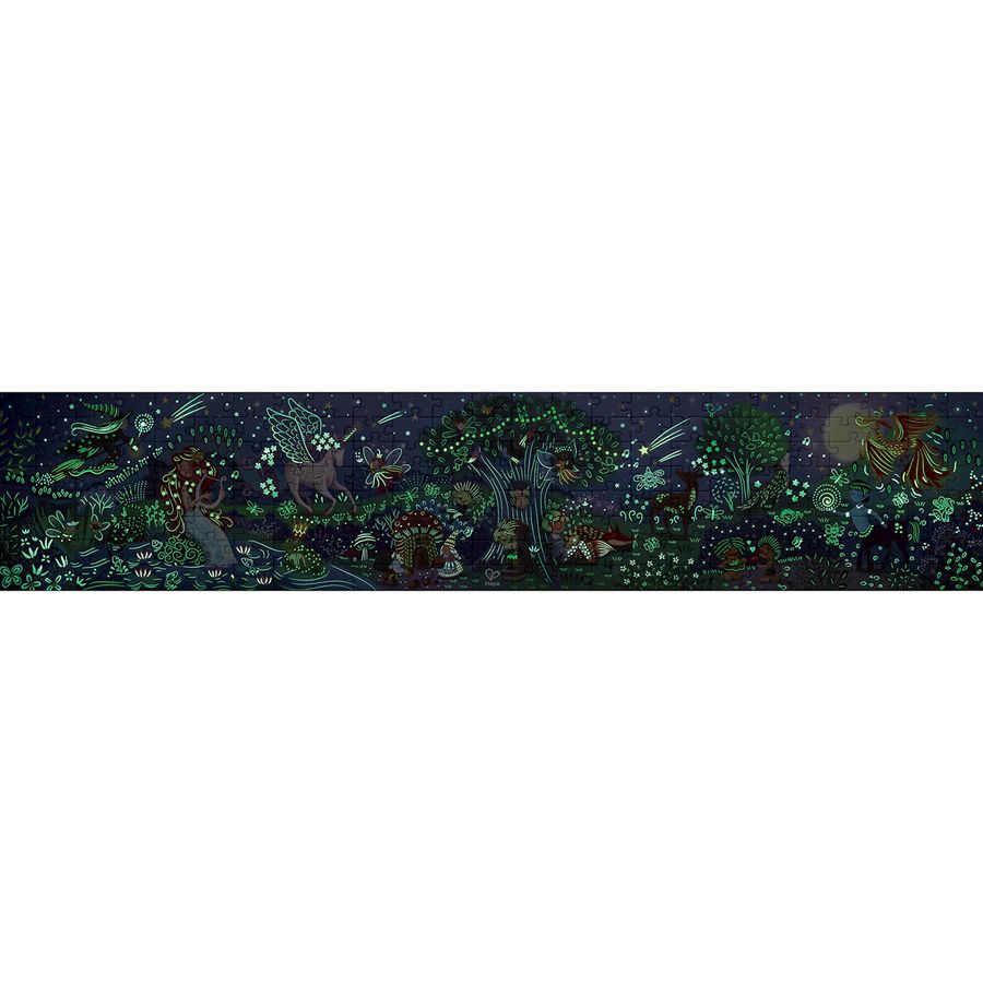 Bodenpuzzle Wald der Wunder, 200 Teile