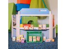 Postschalter / Kiosk Holz