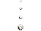 Wachsperlen silber, 50 Stk., 8 mm