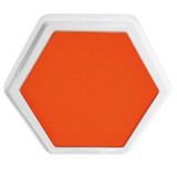 200.129.220 - Riesenstempelkissen orange, Ø 14 cm