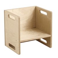 Wendehocker Krippe, B 31 x H 21/26/31 x T 26 cm