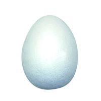 Styropor-Eier 8 cm, 25 Stk.