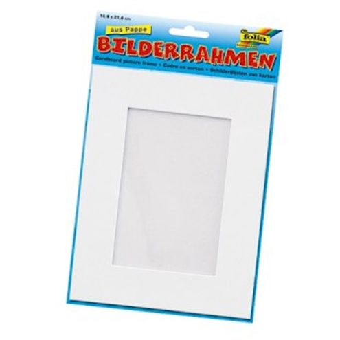 Bilderrahmen rechteckig aus Karton
