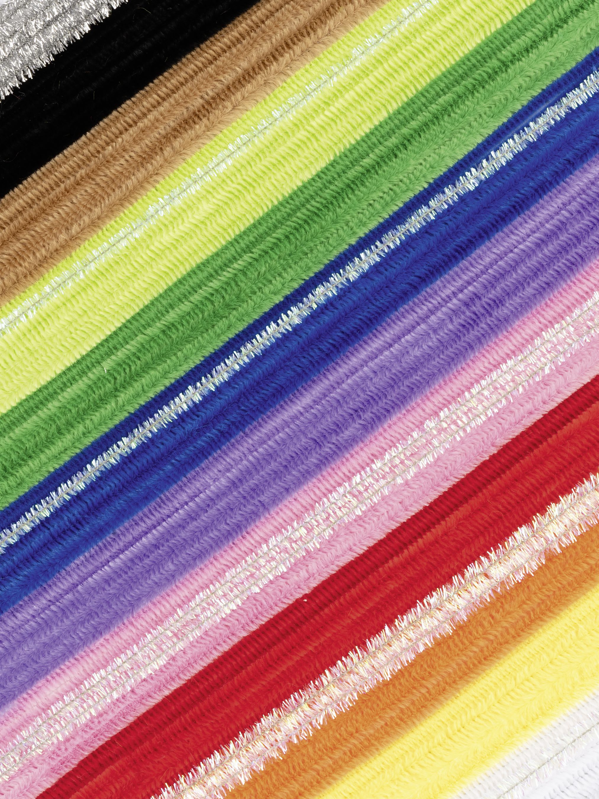 Chenille Mix Jumbo Bunt, 30 cm, 700 Stk.