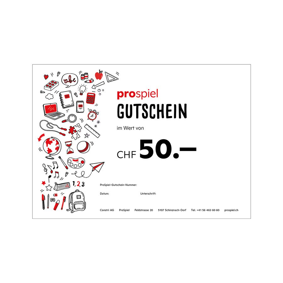 Geschenkgutschein CHF 50