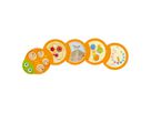 Wandspielobjekt Raupe Uhr