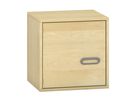 Pureo Hängeschrank mit Tür links, Furnier, mit 1 Einlegeboden, B 50 x H 50 x T 42 cm