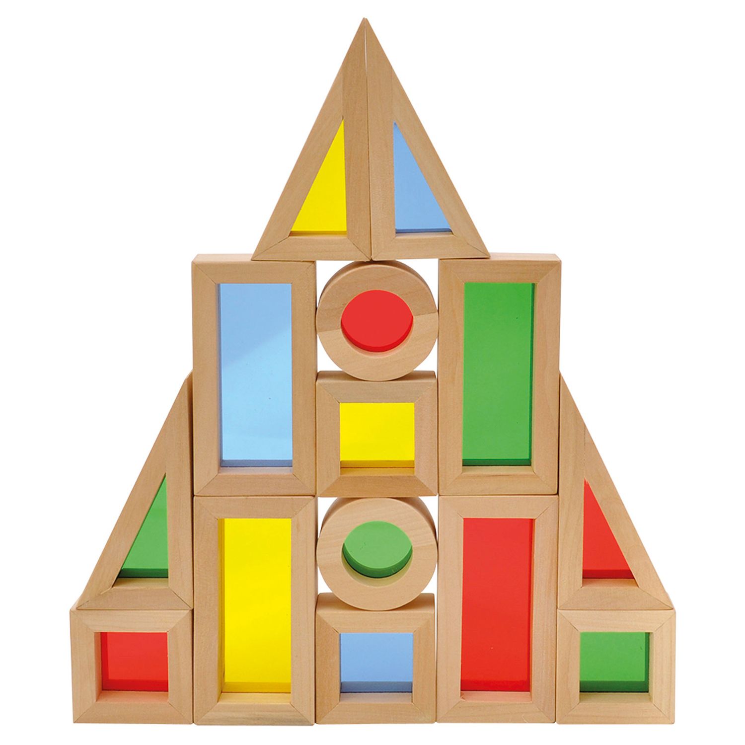 Regenbogenblocks, 24 Stk.