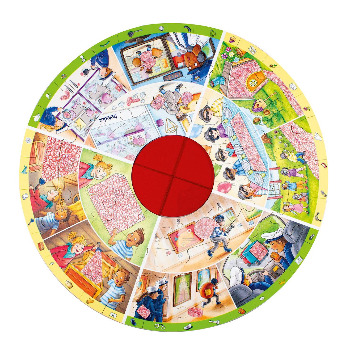 XXL Puzzle Detektiv, 52 Teile